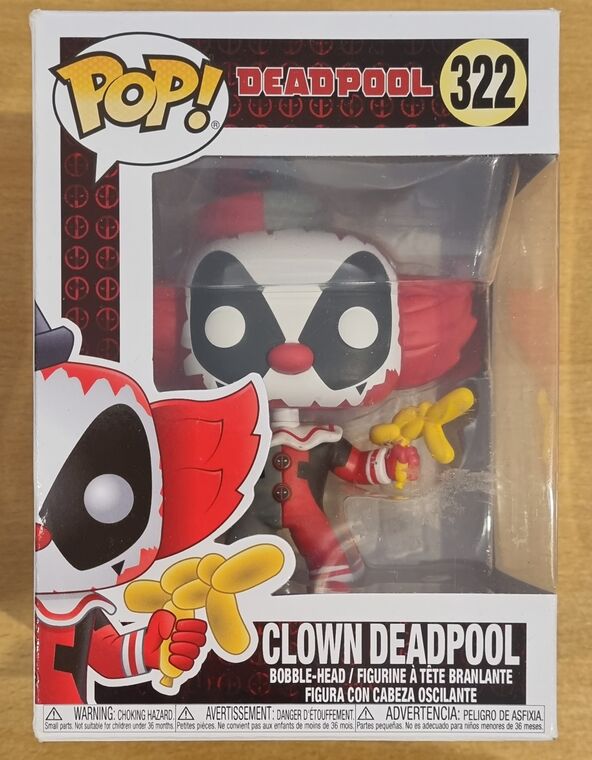 #322 Clown Deadpool - Marvel Deadpool