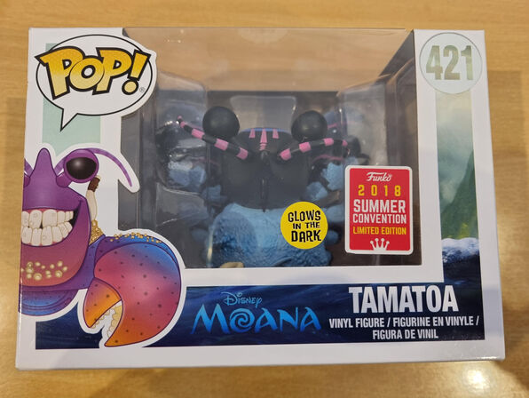 #421 Tamatoa (Neon) - Glow - Disney Moana - 2018 Con