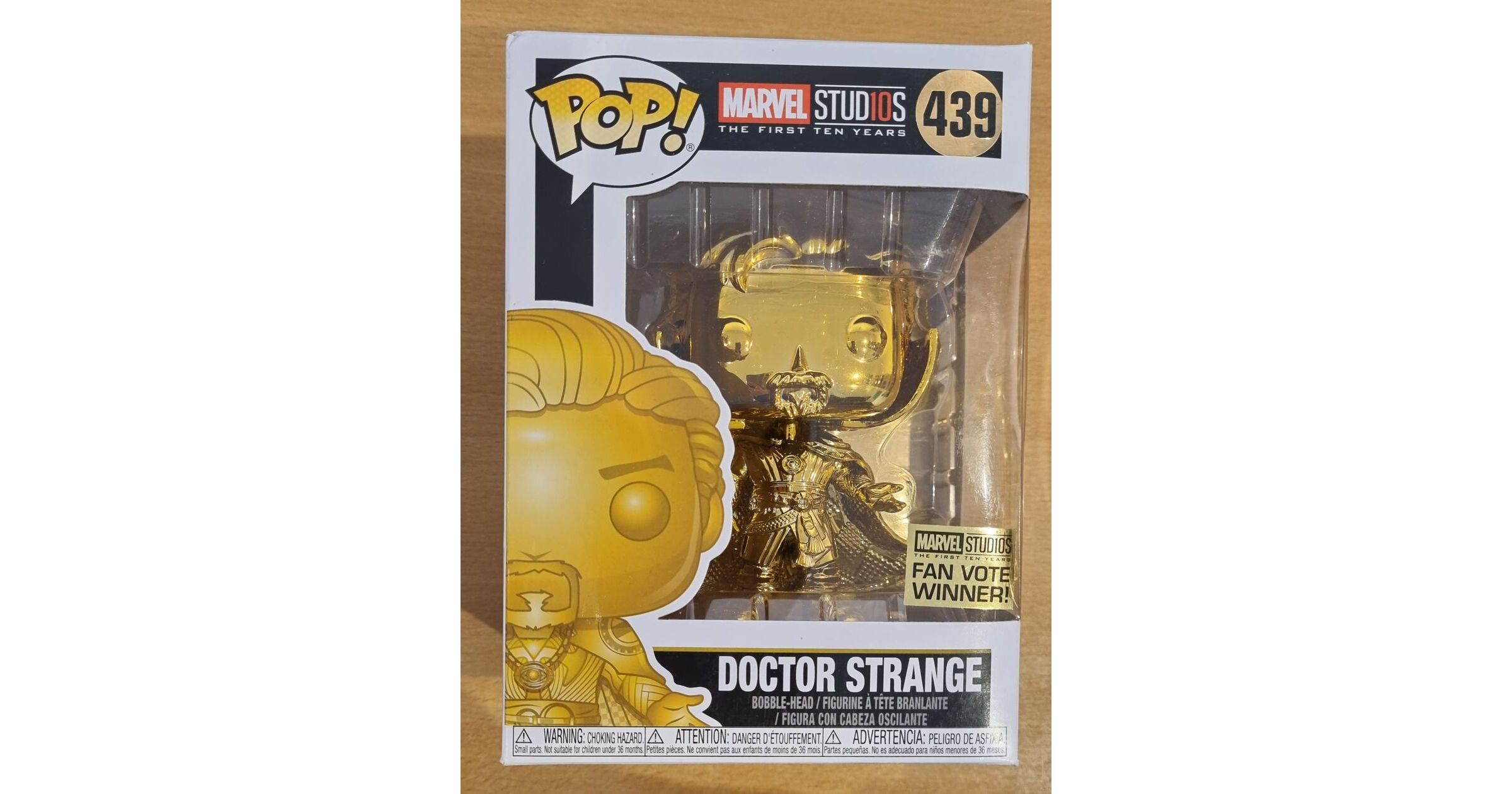 Doctor strange funko hotsell pop gold