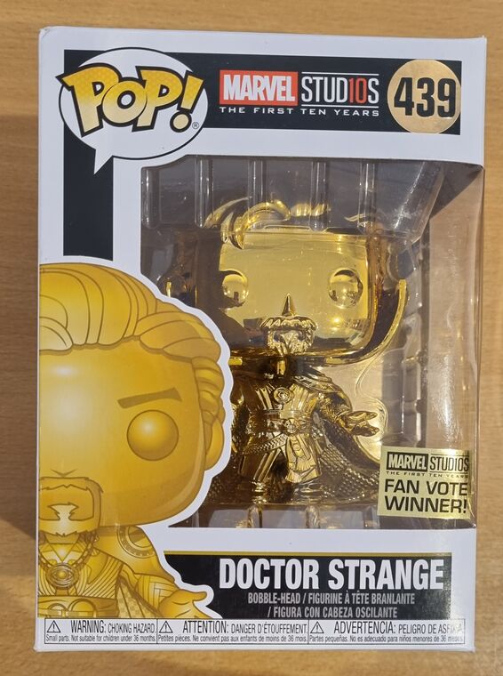 #439 Doctor Strange (Gold) - Chrome - Marvel Studios 10