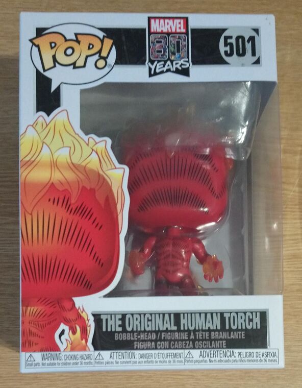 #501 The Original Human Torch - Marvel 80 Years