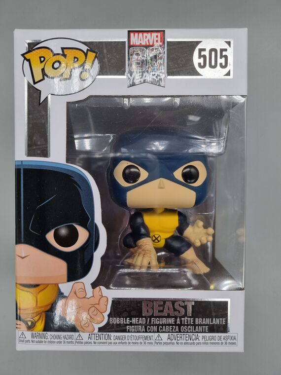 #505 Beast (First Appearance) - Marvel 80 Years