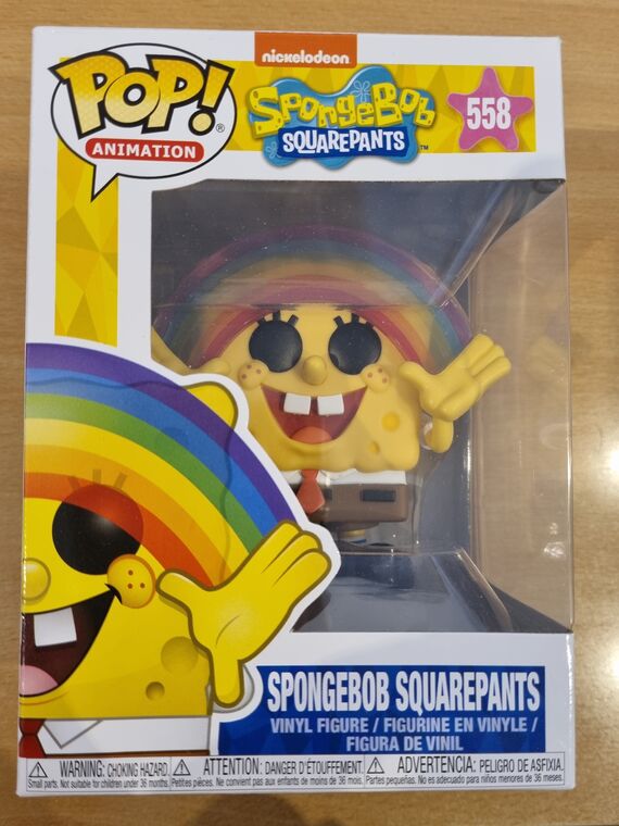 #558 SpongeBob SquarePants (Rainbow) - Pop Animation