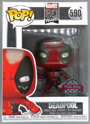 #590 Deadpool (First Appearance) Metallic - Marvel