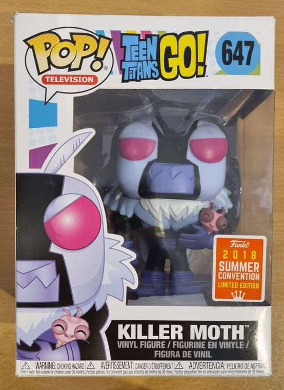 #647 Killer Moth - Teen Titans Go! - 2018 Con Release