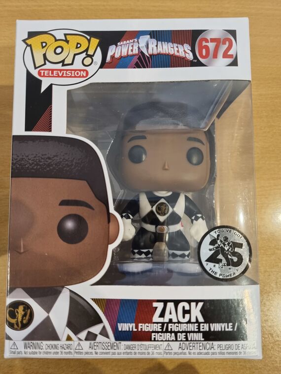 #672 Zack (Black Ranger) - Power Rangers