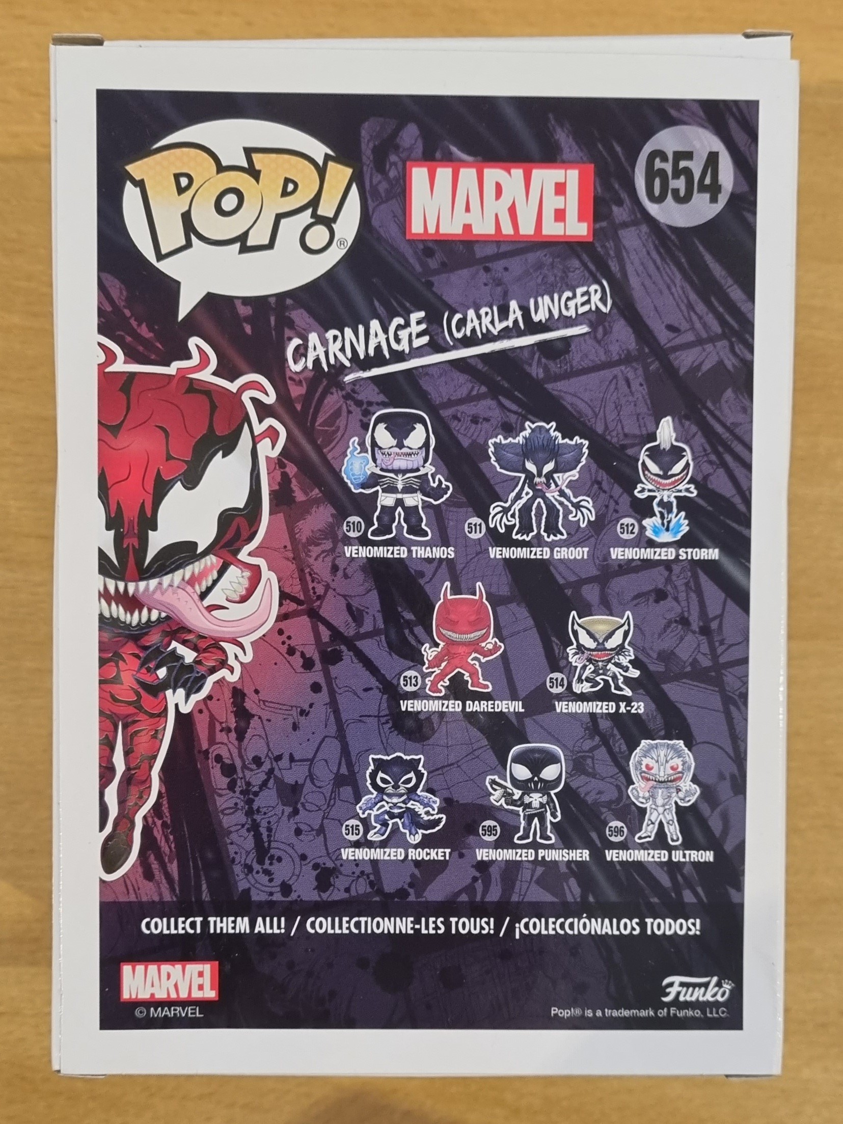 carla unger carnage pop