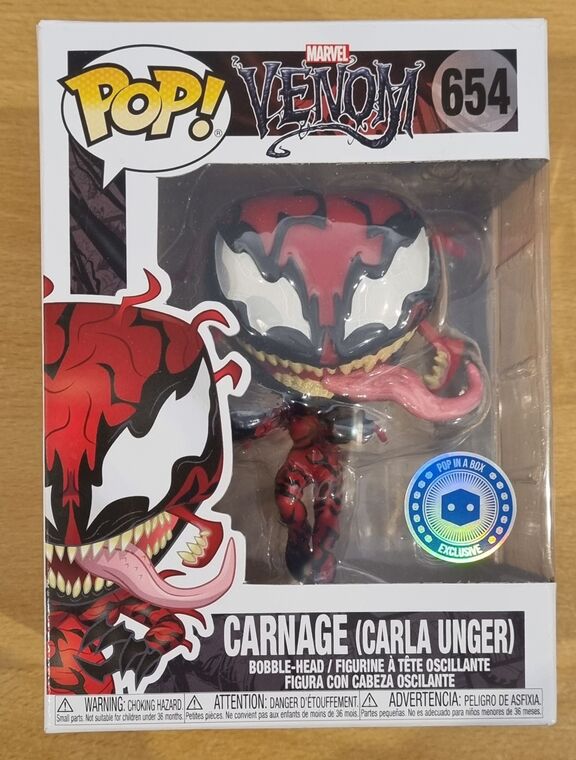 #654 Carnage (Carla Unger) Marvel Venom