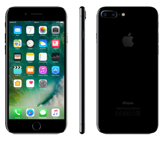 Apple iPhone 7 PLUS 256GB Jet Black - Unlocked