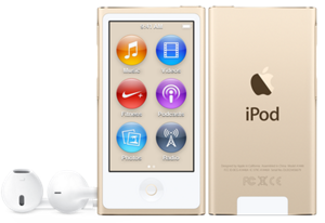 Apple iPod Nano 7th Gen - 16GB - Gold – Apple, Tech