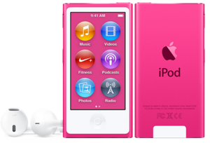 Apple iPod Nano 7th Gen - 16GB - Pink – Apple, Tech
