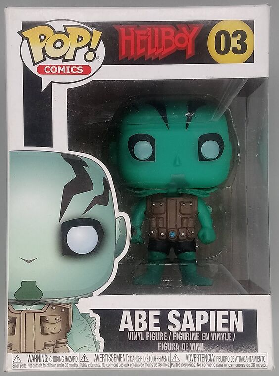 #03 Abe Sapien - Comics Hellboy - BOX DAMAGE