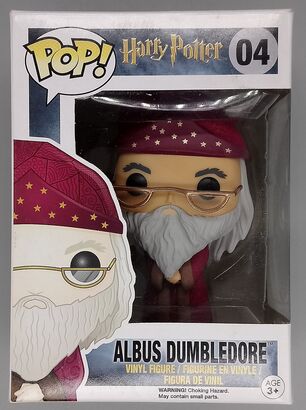 #04 Albus Dumbledore - Harry Potter - BOX DAMAGE