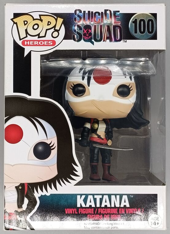 #100 Katana - DC - Suicide Squad - BOX DAMAGE