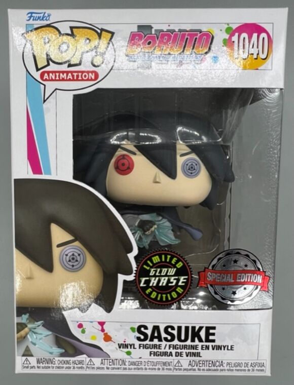 #1040 Sasuke (w/ Lightning) Glow Chase Boruto: Naruto Next G