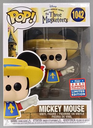 #1042 Mickey Mouse - Disney Three Musketeers - 2021 Con