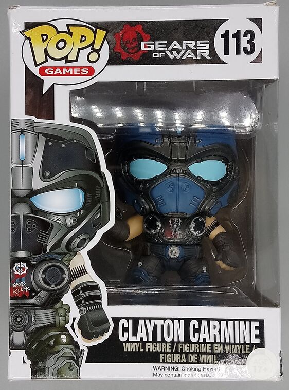 #113 Clayton Carmine - Gears of War - BOX DAMAGE