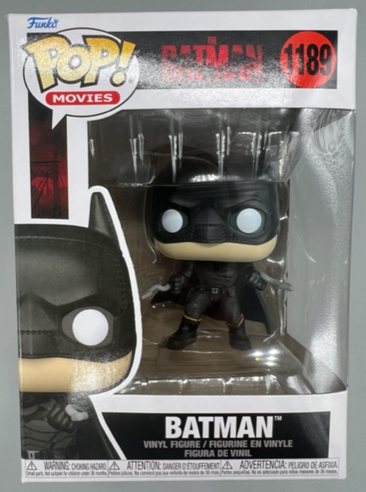 #1189 Batman (BattleReady) DC The Batman – Funko Pops