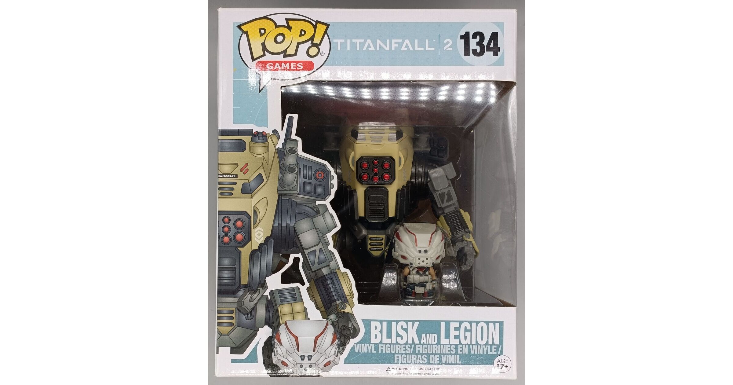  Funko Titan Fall 2 Blisk & Legion Pop Games Figure, 6 : Toys &  Games