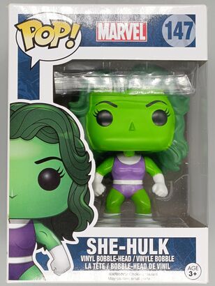 #147 She-Hulk - Marvel - BOX DAMAGE