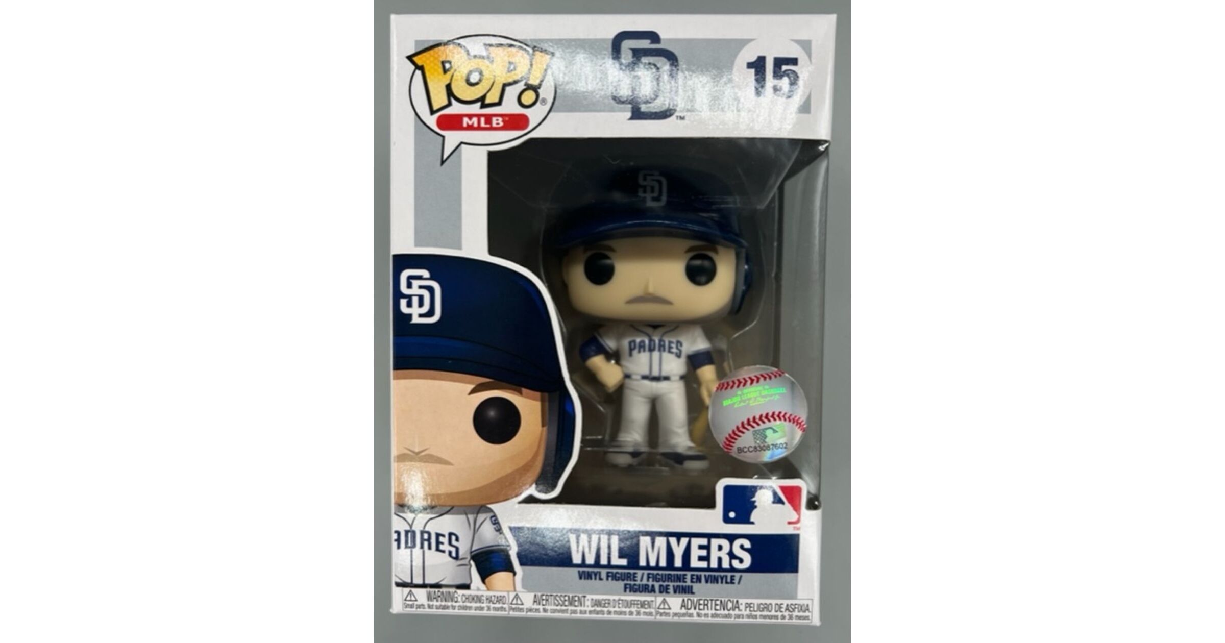 Funko POP MLB Wil Myers San Diego Padres #15 Vinyl Figure 