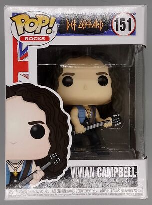 #151 Vivian Campbell - Def Leppard - BOX DAMAGE