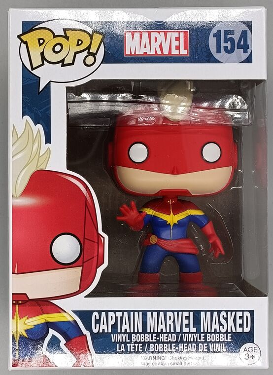 #154 Captain Marvel Masked - Marvel - BOX DAMAGE