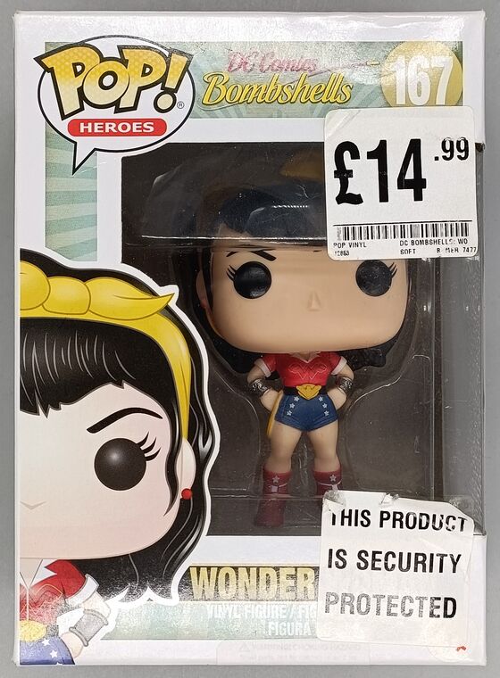 #167 Wonder Woman - DC Bombshells - BOX DAMAGE