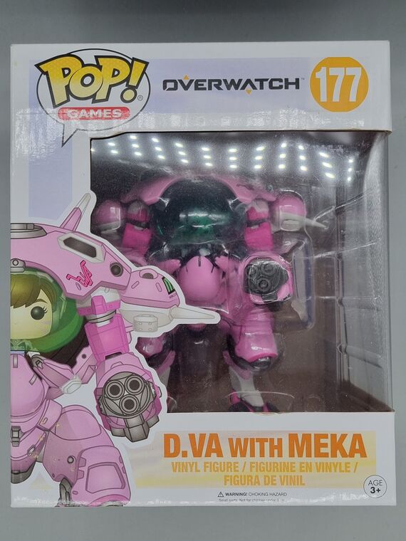 #177 D.Va with MEKA - 6 Inch - Overwatch