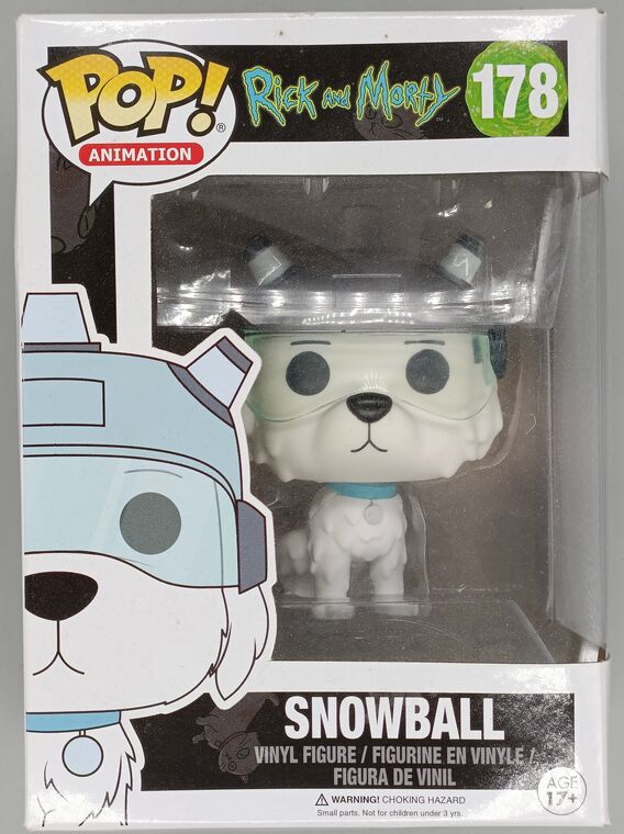 #178 Snowball - Rick and Morty - BOX DAMAGE