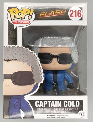 #216 Captain Cold - The Flash - BOX DAMAGE