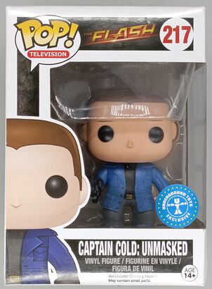 #217 Captain Cold: Unmasked - DC The Flash - BOX DAMAGE