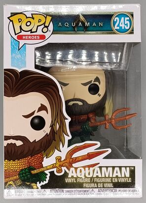 #245 Aquaman - DC Aquaman - BOX DAMAGE