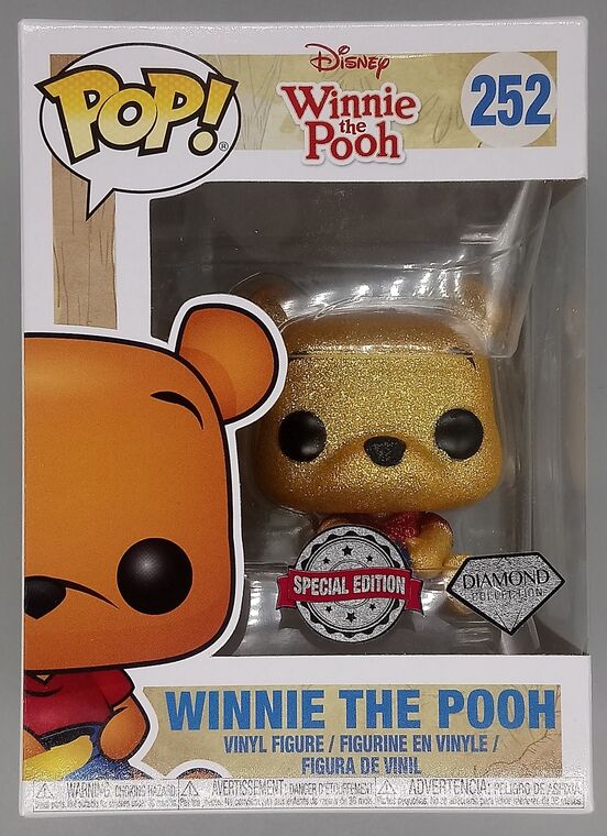 #252 Winnie the Pooh (Sitting) - Diamond - Disney