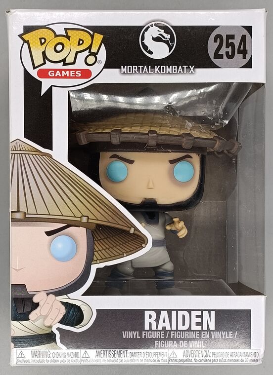 #254 Raiden - Mortal Kombat X - BOX DAMAGE