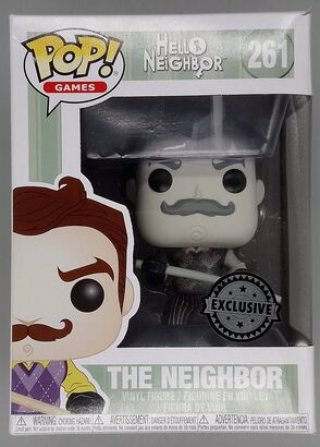 #261 The Neighbor - B&W - Hello Neighbor