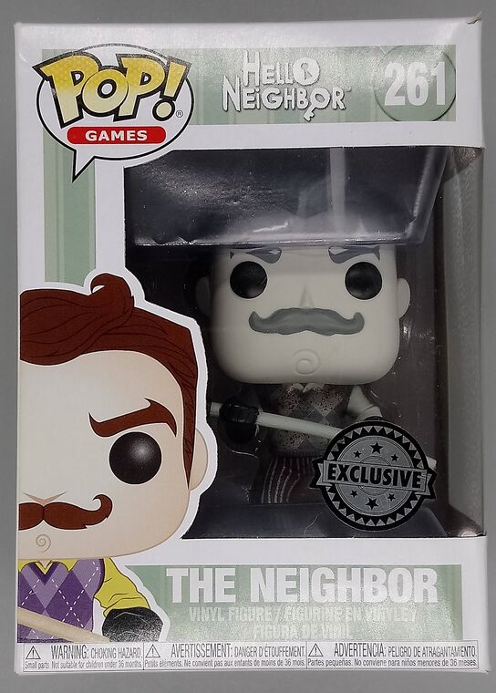 #261 The Neighbor - B&W - Hello Neighbor