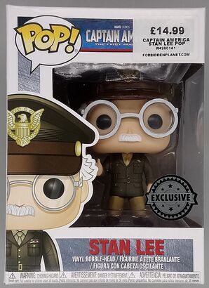 #282 Stan Lee (General) - Marvel Captain America DAMAGED