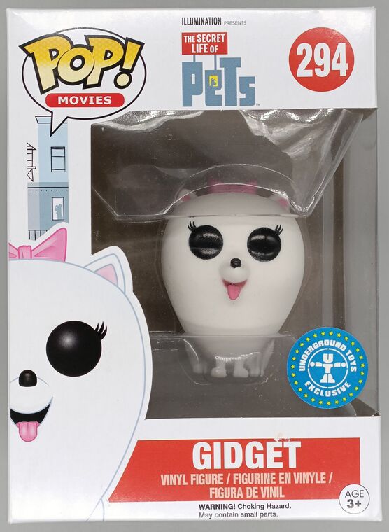 #294 Gidget - Flocked - The Secret Life of Pets - BOX DAMAGE