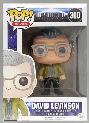 #300 David Levinson - Independence Day 2 - BOX DAMAGE