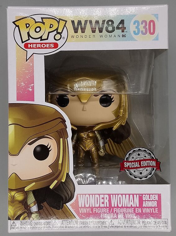 #330 Wonder Woman (Golden Armor, Wings Out) - DC 1984