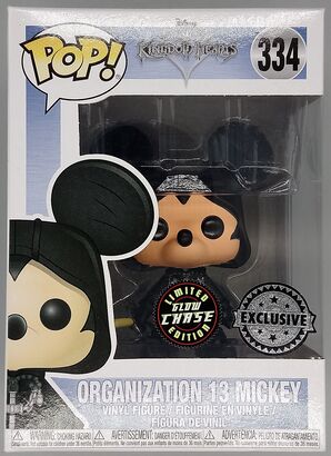 #334 Organization 13 Mickey Glow Chase Disney Kingdom Hearts