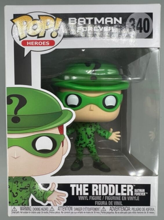 #340 The Riddler - DC Batman Forever - BOX DAMAGE