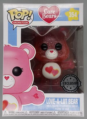 #354 Love-A-Lot Bear - Glitter - Care Bears