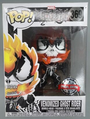 #369 Venomized Ghost Rider - Marvel Venom - BOX DAMAGE