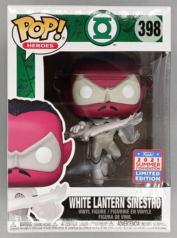 #398 White Lantern Sinestro - DC Green Lantern - 2021 Con