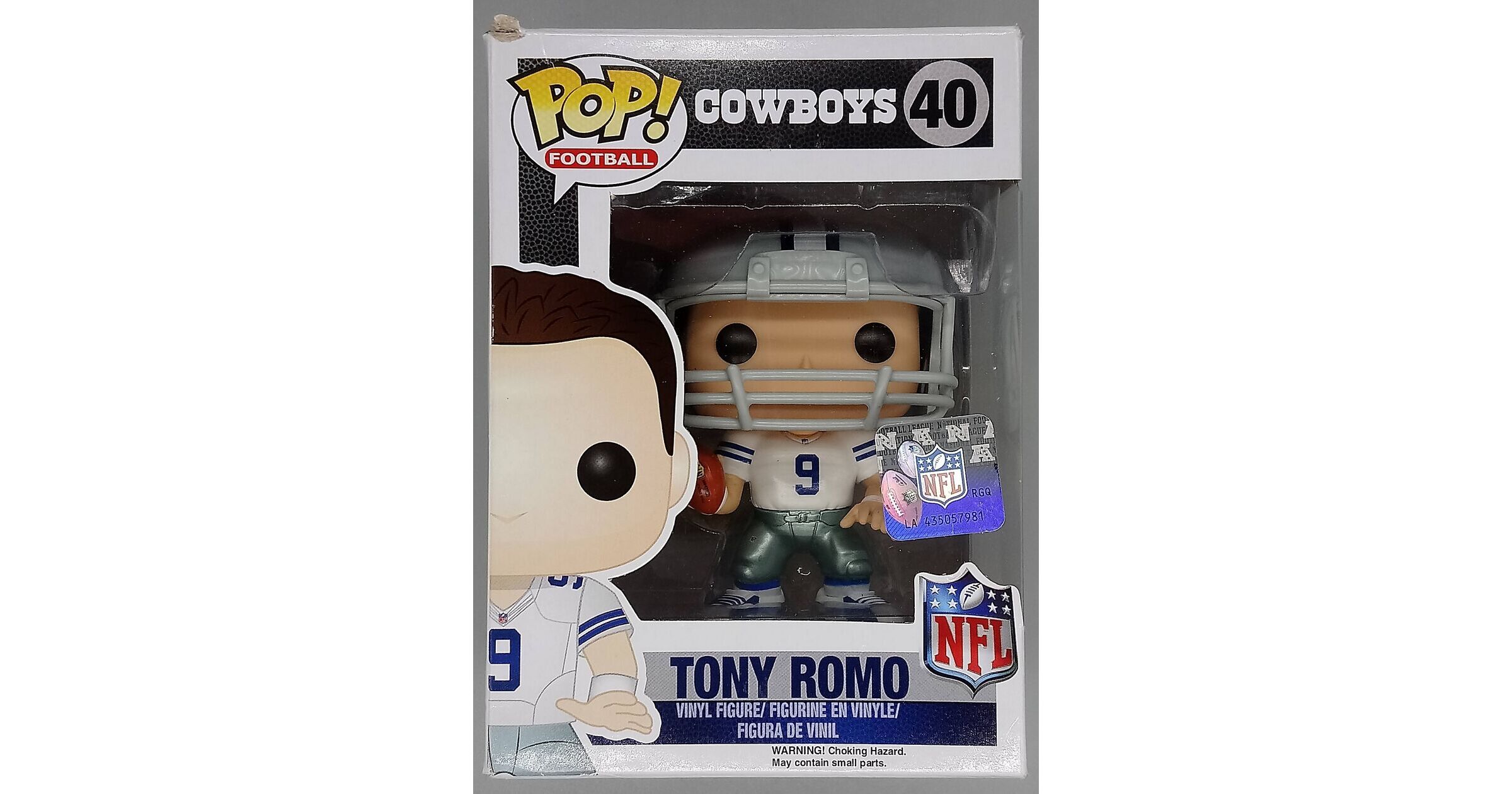 Funko Pop 'Football' TONY ROMO Vinyl Figure #40 New NRFB Dallas  Cowboys NFL