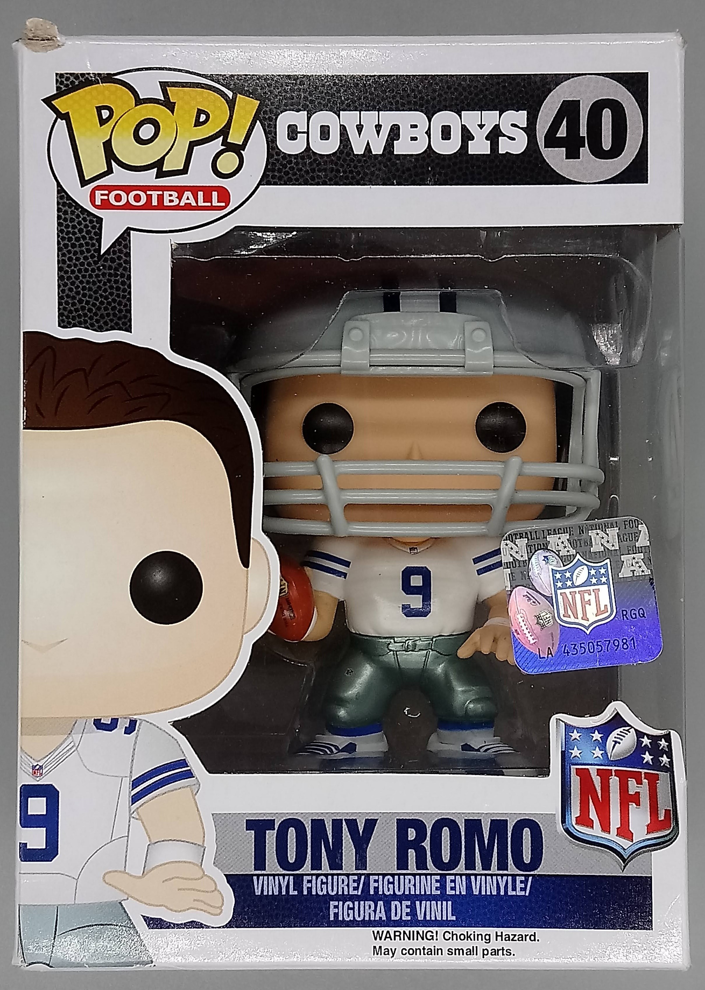 Funko Pop Dallas Cowboys Tony Romo TRU Exclusive