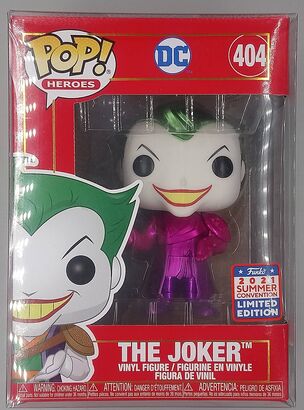 #404 The Joker (Pink/Purple) Metallic DC 3000pc LE - 2021Con