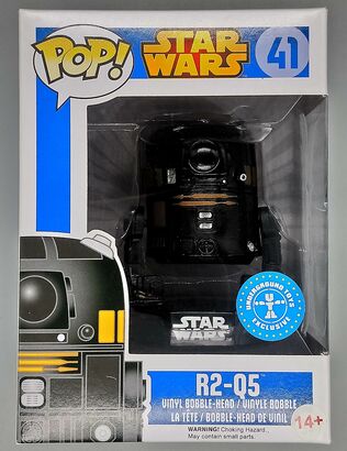 #41 R2-Q5 - Star Wars - BOX DAMAGE